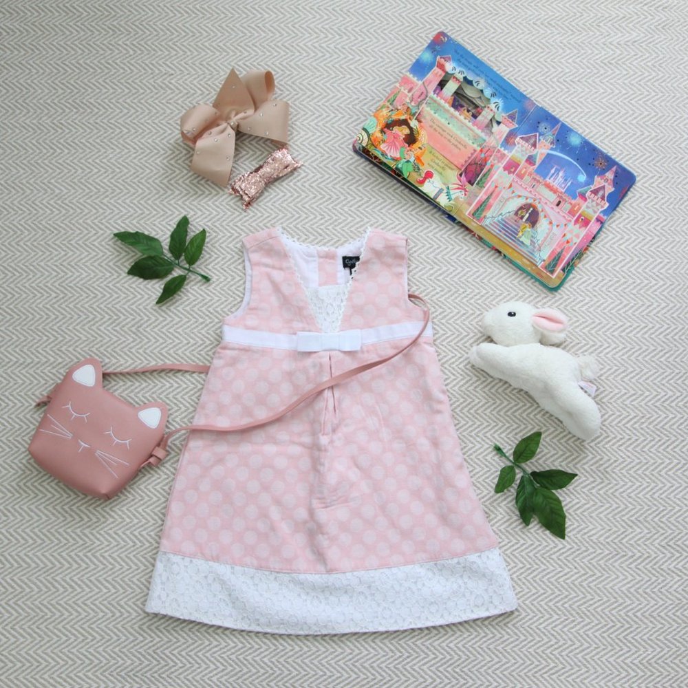 Cynthia Rowley Pink Polka Dot Dress